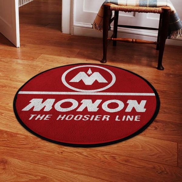 Monon Living Room Round Mat Circle Rug Monon Railroad