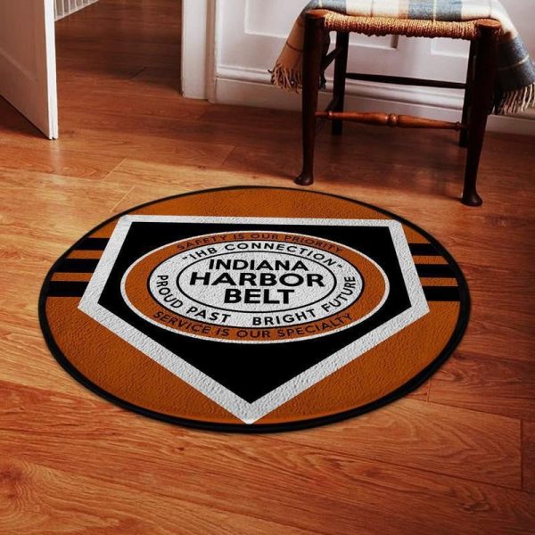 Ihb Living Room Round Mat Circle Rug Ihb Indiana Harbor Belt Railroad