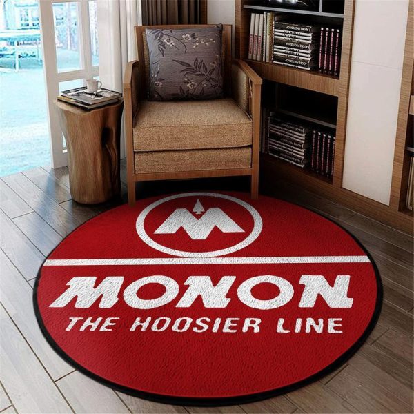 Monon Living Room Round Mat Circle Rug Monon Railroad - Image 3