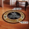 Personalized Bow Hunting Deer Round Rug, Carpet 07865 - Image 2