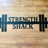 Personalized Home Gym Signs For Workout Room, Personalized Metal Sign, - Image 2