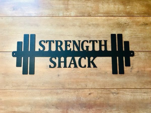 Personalized Home Gym Signs For Workout Room, Personalized Metal Sign, - Image 2