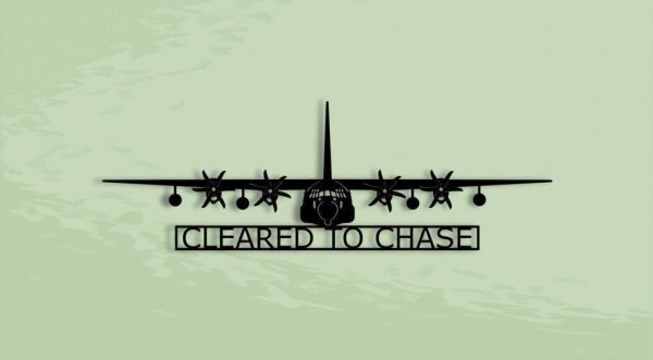 Mc130j Hercules Cleared To Chase Aircraft Metal Sign Cut Metal Sign Wa