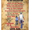 Gift For Daughter I Believe In You Fleece Blanket Fleece Blanket