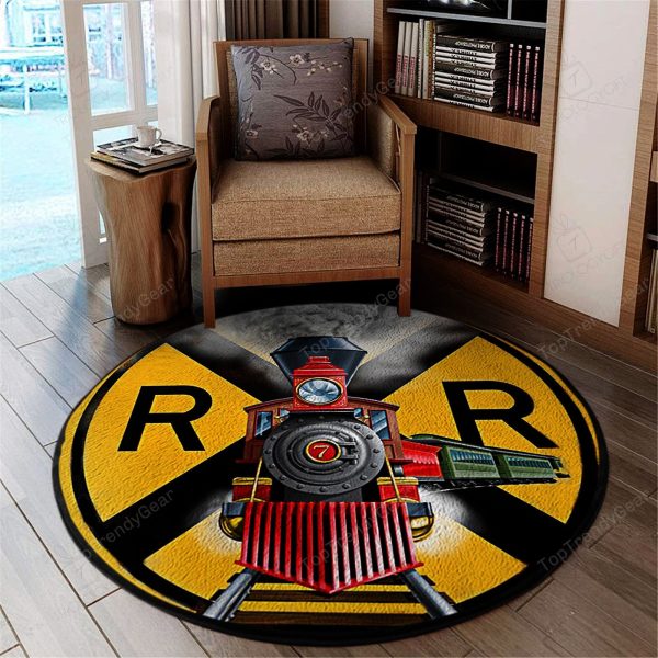 44Round Floor Mat Room Rugs Carpet Outdoor Rug Washable Rugs - Image 2