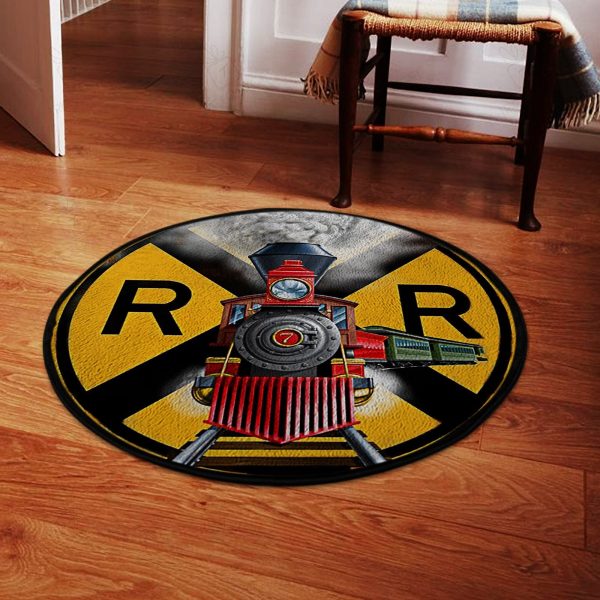 44Round Floor Mat Room Rugs Carpet Outdoor Rug Washable Rugs