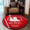 Cnj Round Mat Central Railroad Of New Jersey Railroad Round Floor Mat Room Rugs Carpet Outdoor Rug Washable Rugs - Image 2