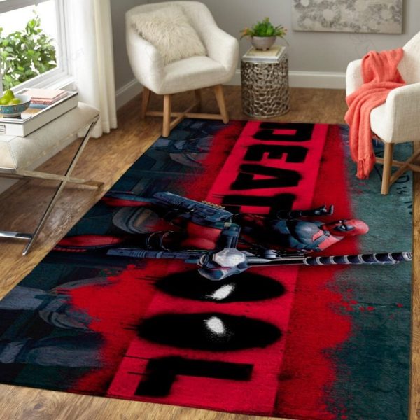 Deadpool Area Rugs For Living Room Rectangle Rug Bedroom Rugs Carpet Flooring Gift RS138071|Rosabella Print