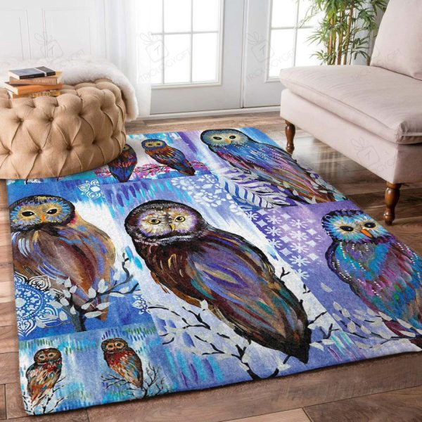 Owl Rectangle Area Rugs Carpet For Living Room, Bedroom, Kitchen Rugs, Non-Slip Carpet Rp123681 Print